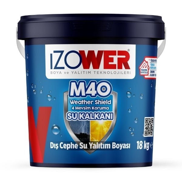 izower M 40 Dış Cephe Su Yalıtım Boyası
